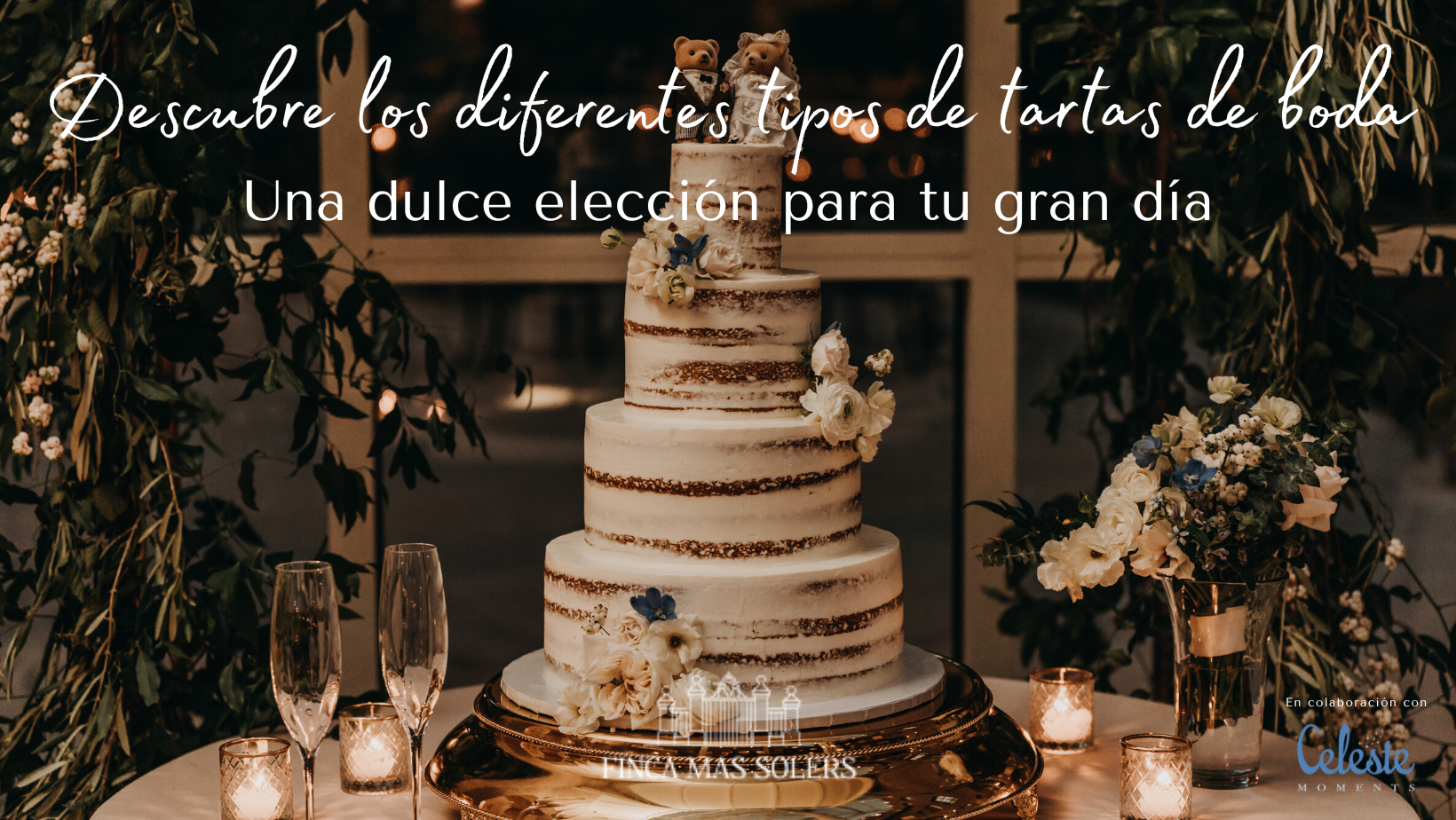 Descubre los diferentes tipos de tartas de boda: una dulce elección para tu gran día