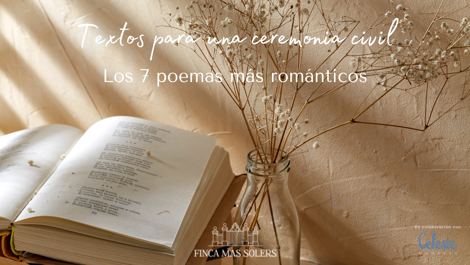 Los 7 poemas más románticos para una boda civil